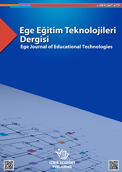 Ege Journal of Educational Technologies kapağı